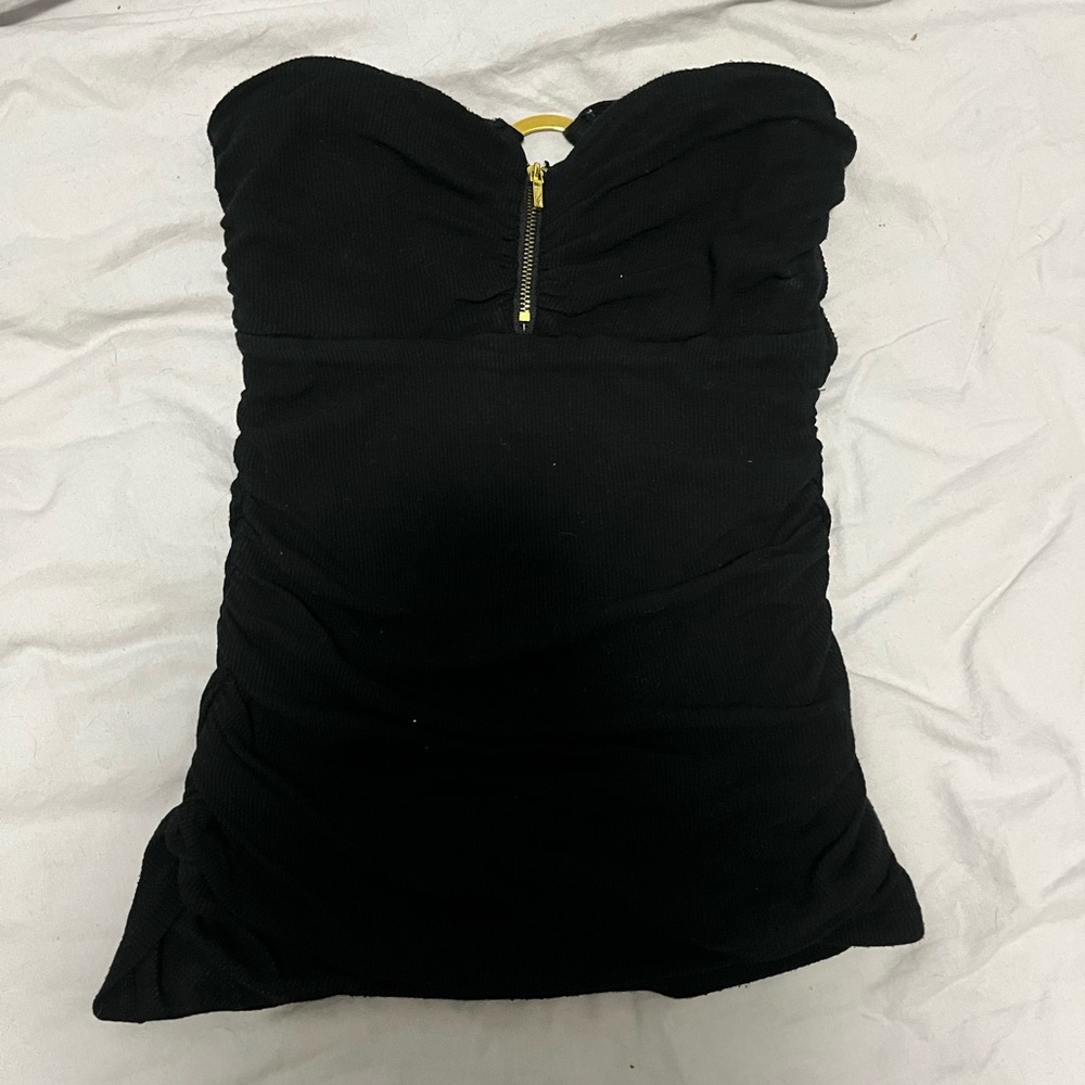 Bebe y2k strapless top